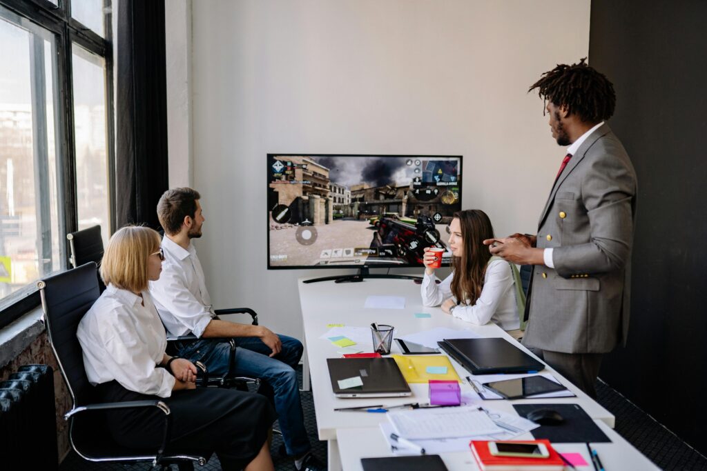 Using Video Games for Corporate Team-Building Exercises